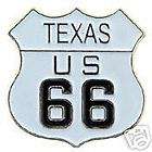 ROUTE 66 TEXAS UNITED STATES AMERICA PIN BADGE