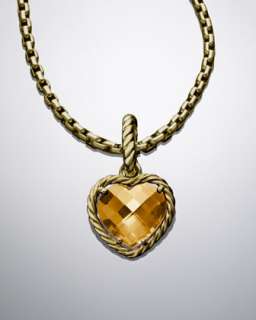 Gold Personalized Heart Charm  