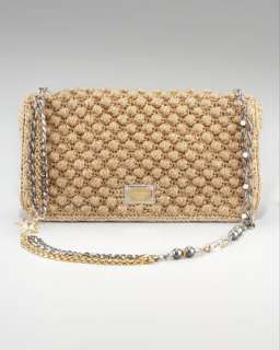 Snap Closure Gold Bag  