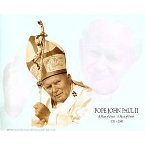  Pope John Paul II   Inspirational Posters   8 x 10