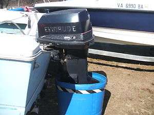 Evinrude 90 hp outboard motor Runs great 1995  