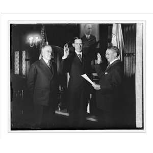  Historic Print (M) Ray Lyman Wilbur swearing in, 3/5/29 