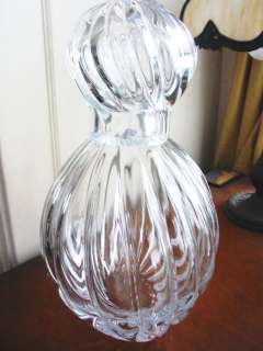 Large Crystal FACTICE SIGNED PIERRE DINAND Perfume Bottle 17 7/8 