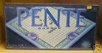 FAMILY BOARD GAME PENTE BY PARKERS BROTHERS CLASSIC  