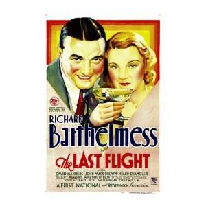 Last Flight, Richard Barthelmess, Helen Chandler, 1931 Premium Poster 
