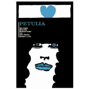18x 24 Poster. Petulia, film Ingles por Richard Lester. Decor with 