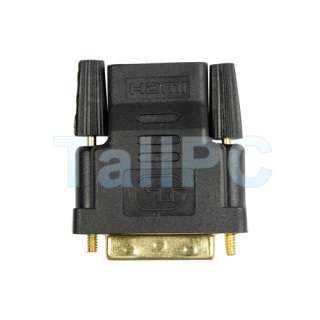 DVI I 24+5 Pin Male To HDMI Female Converter Adapter US  