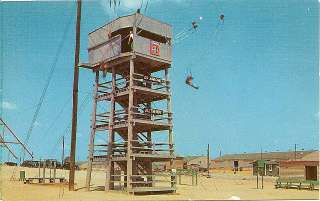 Fayetteville Fort Bragg NC Paratroop Jump Postcard s839  