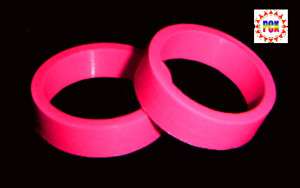 Two Red Flipper Rubber Rings for your Pinball Machine  