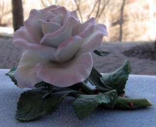 Lenox Porcelain Garden Flowers Tea Rose Mint w Box  
