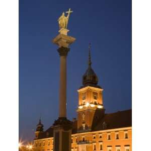 Castle Square (Plac Zamkowy), the Sigismund III Vasa Column and Royal 