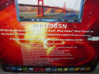 XO VISION XOD1735N 7 TOUCHSCREEN CAR DVD PLAYER  
