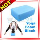Yoga Block Blue Foaming Foam Block Home Exercise Tool
