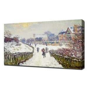  Monet   Boulevard St.Denis, Argenteuil, Snow Effect,1875 