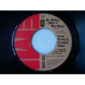  STEVE HARLEY Mr Raffles (Man It Was Mean) 7 45 Steve Harley 