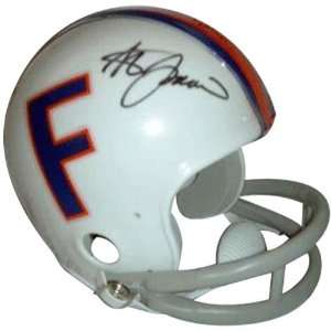 Steve Spurrier Autographed Florida Gators (Throwback) Mini Helmet