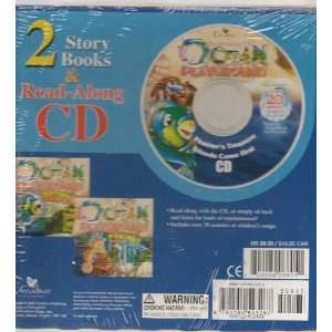 OCEAN PLAYGROUND ~2 BOOKS/Read Along CD w.20 min. songs 9781554543267 