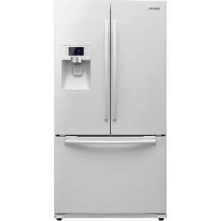   Samsung White Counter Depth French Door Refrigerator RFG237AAWP  