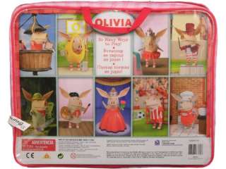 NEW Olivia the Pig 35 pce Mini Figure Toy Dress Up Set  