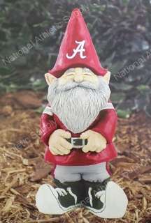Alabama Crimson Tide Garden Gnome Figure Yard Statue 033171541003 