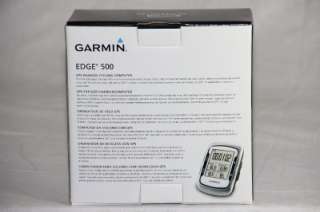 New Garmin Edge 500 Cycling GPS Computer Neutral Color  