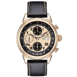 New Mens Bulova Accutron Gemini Collection Chronograph Stylish Watch 