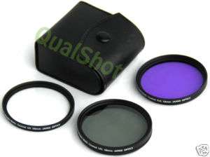 UV CPL + FILTER Kit FOR Canon GL1 GL2 Digital Camcorder  