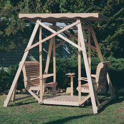 Canopy Glider Swing Plans, yard, face to face swing S  