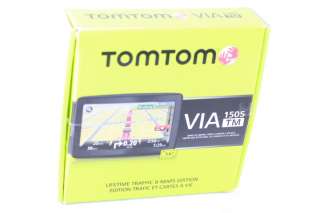 TOMTOM VIA 1505 5 LCD PORTABLE GPS 0636926049016  