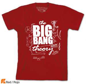 THE BIG BANG THEORY T SHIRTS Graphic Logo MALE OR FEMALE 16 COLOURS 