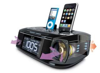  iLuv iMM173 Alarm Clock and Dual Dock for iPod and iPhone 