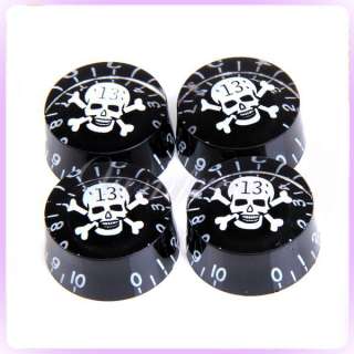 Skull Speed Control Knob for Electric Pickup Guitar  