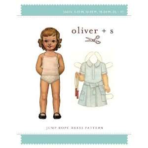  Oliver + S Sewing Pattern, Jump Rope Dress Arts, Crafts & Sewing