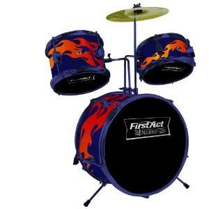    First Act FD525 Discovery 4 Piece Drum Set Musical Instruments