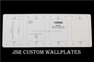CLIPSAL 7 SPEAKER HDMI 3D VGA CAT6 RECEIVER WALL PLATE  