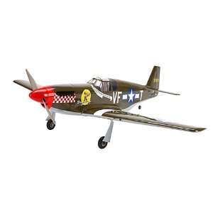  E Flite P 51B Mustang 32e ARF RC Airplane Toys & Games