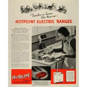   Ranges Edison General Electric   Original Print Ad