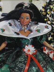 Happy Holiday African American Barbie Doll Dolls 1995  