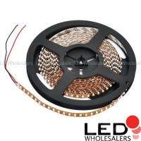 Doubl Density Flexible Light Strip 600 SMD LED Ribbon w 3 M Tape Warm 
