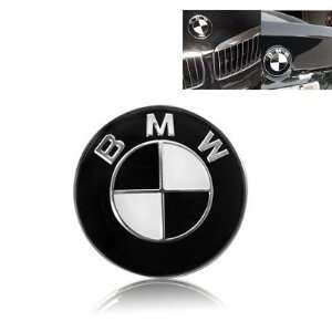    2008 BMW E65/E66 7 Series Black Hood/Trunk 78mm Emblem Automotive