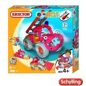  Erector Set Build & Play Fire Truck 184 Pieces by 