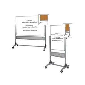 Reversible board is designed for presentations, meetings and training 