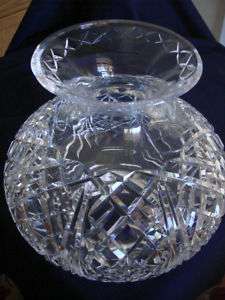 WATERFORD HURRICANE LAMP GLOBE BEAUTIFUL LARGE  