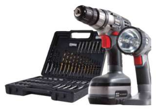   Cordless Drill Flashlight & Accessory Tool Kit 052088868058  