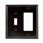 Oil Rubbed Bronze Combo Toggle/GFI Wallplate AT 163TRDB