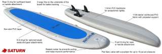 11FT SATURN INFLATABLE STAND UP PADDLEBOARD KAYAK SOT330  