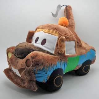 Pixar Cars 2 Tow Mater Truck Plush Doll Soft Toy 12  