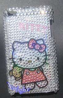 Cute Hello Kitty Rhinestone Case For iPod Touch 4G 4th  