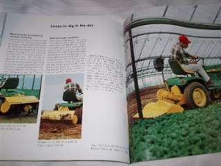 1967 John Deere 60 110 112 140 Lawn Tractor Brochure 32 Pages Nice 
