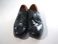 Vintage Walk Over Black Leather Oxford Dress Shoes Mens 13E 13 E Wide 
